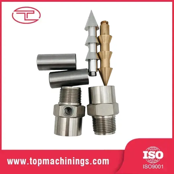 Peças de usinagem de torno CNC