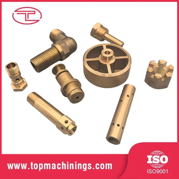 Peças de componentes usinados CNC