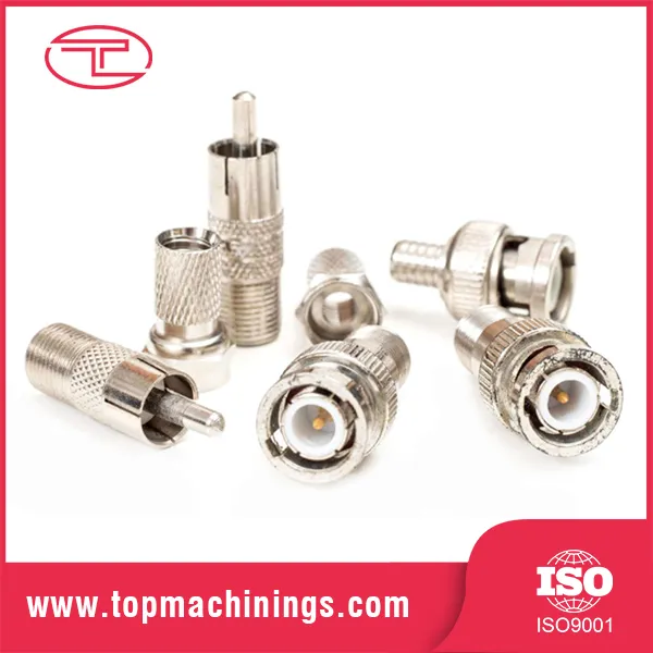 Conector usinado CNC
