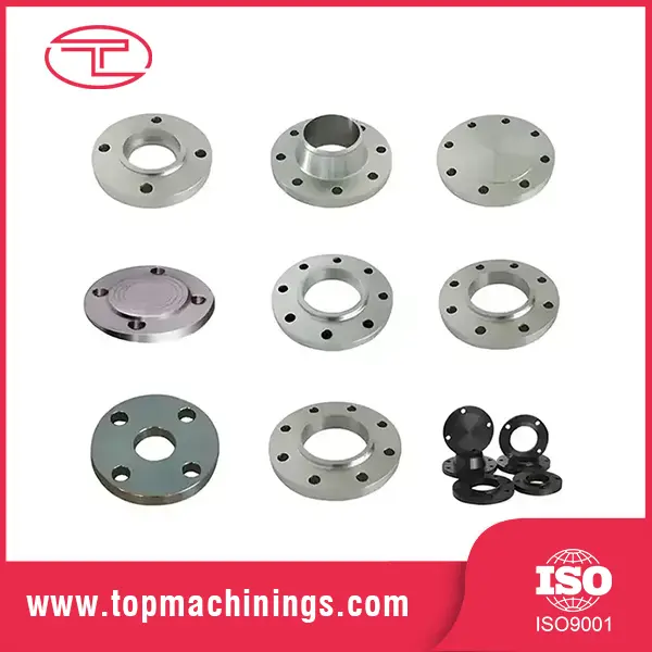Peças de flange usinadas CNC