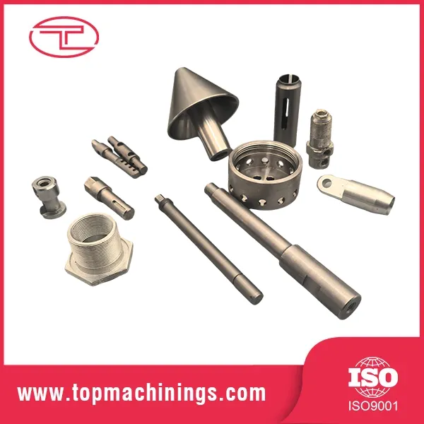Componentes de robô usinados CNC
