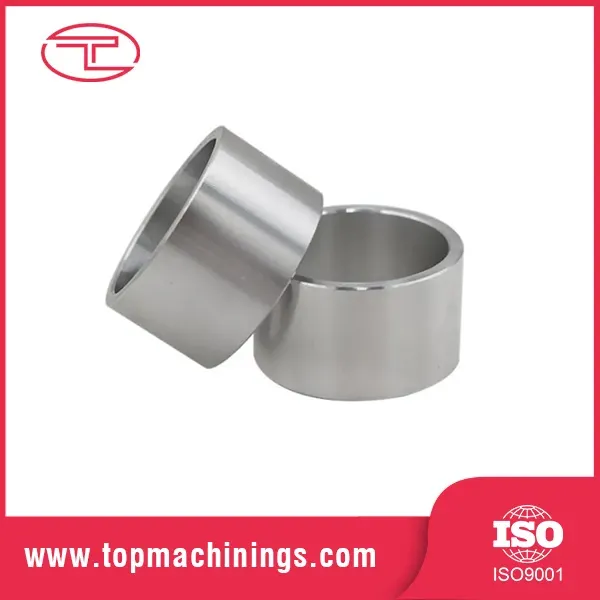 Anéis espaçadores usinados CNC