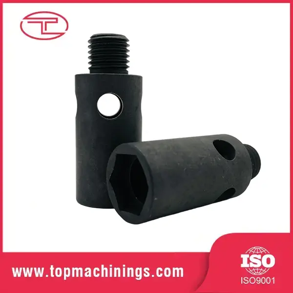 Eixo rosqueado de precisão de usinagem CNC Eixo rosqueado de precisão de usinagem CNC