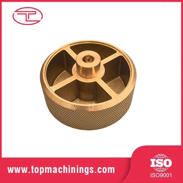 Peças de torneamento CNC de material compósito